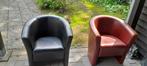 Kuip stoelen | Prijs onderhandelbaar | beschikbaar 2 kleur, Huis en Inrichting, Ophalen, Kuip stoel | Rood & Zwart leer, Stof