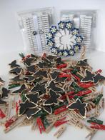 Hout/ Houten mini-knijpers Decoratie houten assortiment, Ophalen of Verzenden, Nieuw