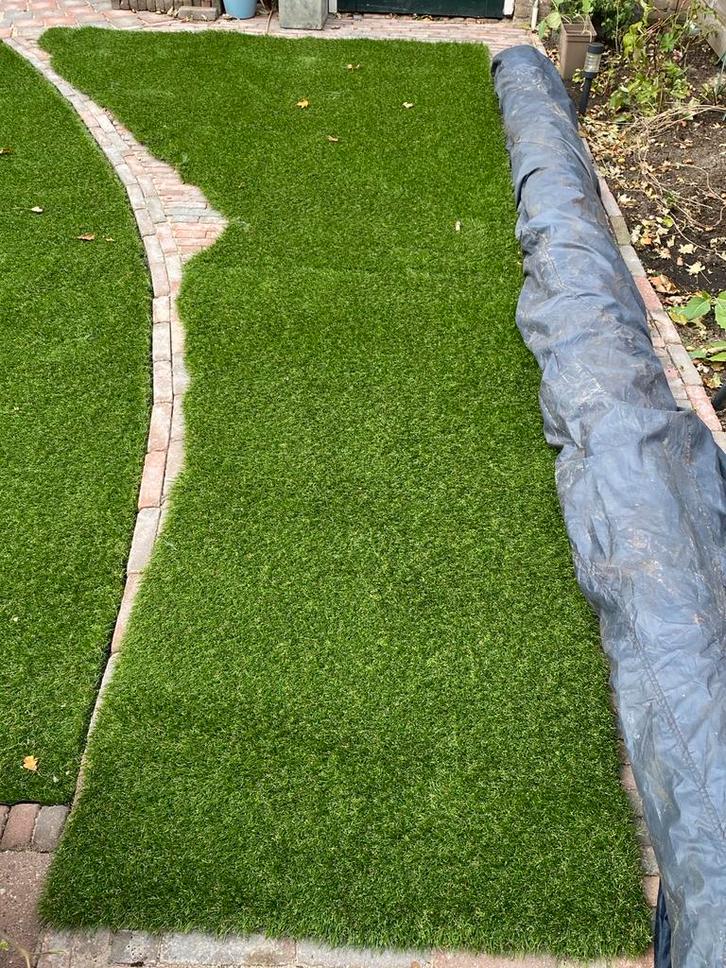 Kunstgras Reststuk - 4,20m x 0,85m, Tuin en Terras, Gras en Kunstgras, Nieuw, Kunstgras, Minder dan 10 m², Ophalen