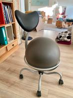 Ergonomische balstoel, ball chair, fitness stoel, Gebruikt, Ophalen of Verzenden, Bureaukruk, Grijs