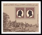 Duitsland, DDR, Goethe en Schiller, Mi. blok 66 postfris, Postzegels en Munten, Postzegels | Europa | Duitsland, Verzenden, DDR
