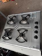 Bauknecht Gasfornuis - 4 pits, Gebruikt, Gas, 85 tot 90 cm, 4 kookzones