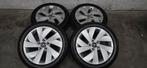 17" VW Golf 5 6 7 8 Caddy orig velgen winterbanden 7.5mm, Auto-onderdelen, Banden en Velgen, Gebruikt, Banden en Velgen, 17 inch