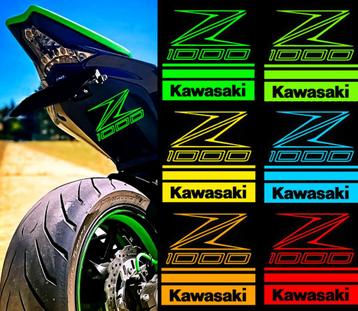 Kawasaki Z1000 logo sticker 20+ kleuren Premium kwaliteit beschikbaar voor biedingen