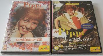 Dvd *** PIPPI LANGKOUS *** 2 stuks *NIEUW* beschikbaar voor biedingen
