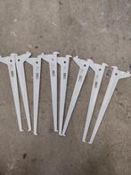 Planken 250cm met ophangers en geleiders, Doe-het-zelf en Verbouw, Hout en Planken, Ophalen