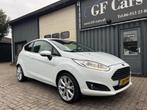 Ford Fiesta 1.0 EcoBoost Titanium 2016 125 PK AIRCO APK, Gebruikt, Zwart, Bedrijf, Handgeschakeld