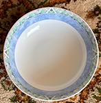AH servies met blauw/groene rand., Huis en Inrichting, Keuken | Servies, Ophalen of Verzenden, Zo goed als nieuw, Kom(men), Overige stijlen