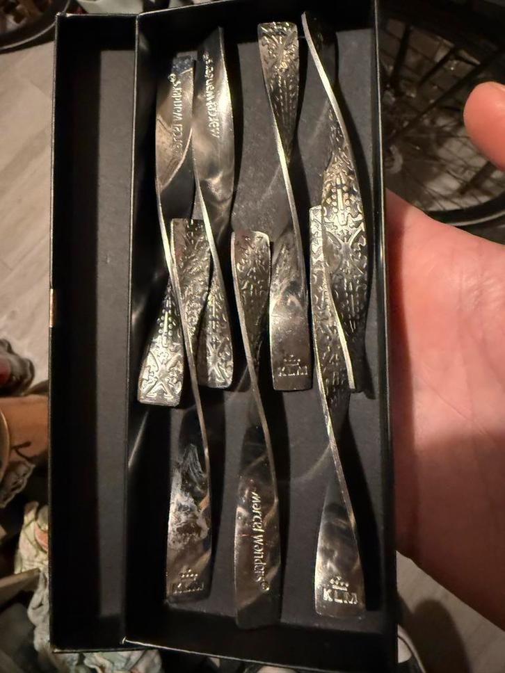 KLM Marcel Wanders Roerstaafjes (7 stuks), Huis en Inrichting, Keuken | Servies, Overige stijlen, Ophalen of Verzenden