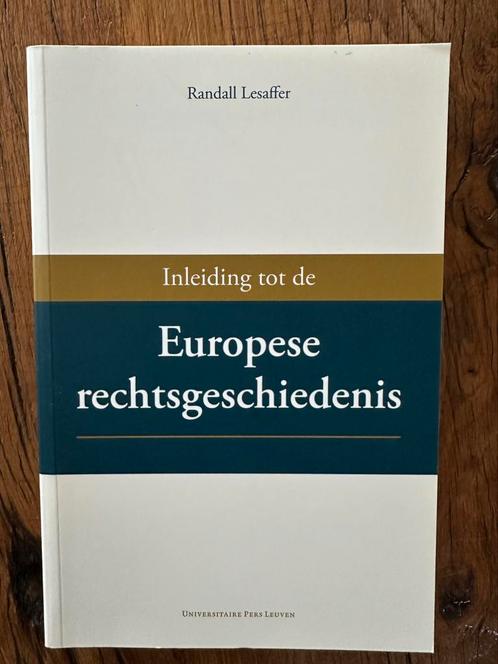 Inleiding van de Europese rechtsgeschiedenis, Boeken, Studieboeken en Cursussen, Nieuw, WO, Ophalen of Verzenden