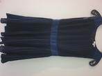 Feestjurk S donkerblauw, Ophalen, Kling, Blauw, Maat 36 (S)