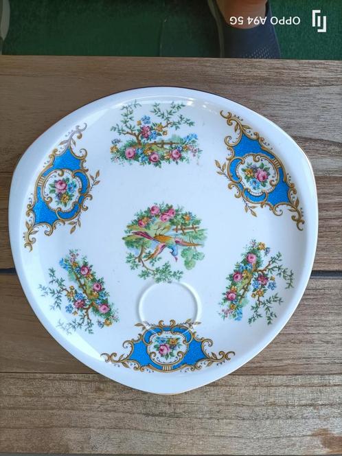 Vintage Foley Bone China Dienblad, Antiek en Kunst, Antiek | Schalen, Ophalen of Verzenden