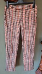 Pescara roest bruin zwarte broek stretch mt L zgan, Overige kleuren, Maat 42/44 (L), Pescara, Ophalen of Verzenden