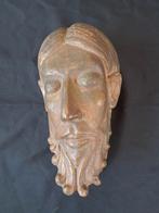 Hoofd van de Kromme Christus Leuven gepatineerd gips, Antiek en Kunst, Ophalen
