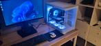 Witte gaming setup met garantie. RTX 2080. Fortnite 120fps, 32 GB, Met monitor, Zelf gebouwde pc, Virtual Reality