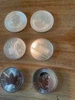 Zilveren 1 troy ounce munten - Divers, Ophalen of Verzenden, Zilver