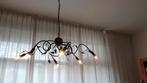 Industriële zwarte lamp woonkamer, Huis en Inrichting, Minder dan 50 cm, Ophalen of Verzenden, Zo goed als nieuw