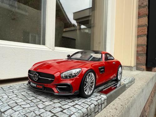 1:18 Mercedes AMG Brabus 600 rood 2016 Minichamps, Hobby en Vrije tijd, Modelauto's | 1:18, Nieuw, Auto, MiniChamps, Ophalen of Verzenden