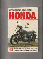 Motorfietstechniek Honda CB400/550, Motoren, Ophalen of Verzenden, Honda