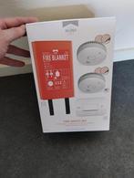 Compleet Brandveiligheidspakket (Blusdeken + Rook/CO2 alarm), Ophalen of Verzenden, Nieuw
