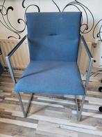 Twee Arco Frame stoelen, Ophalen, Gebruikt, Twee, Blauw