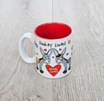 Aegean Art Espresso Mok Donkey Griekenland Souvenir Ezels, Verzenden, Zo goed als nieuw, Overige stijlen, Kop(pen) en/of Schotel(s)