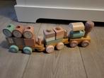 Little dutch trein, Kinderen en Baby's, Speelgoed | Houten speelgoed, Ophalen, Zo goed als nieuw, Duw- of Trekspeelgoed