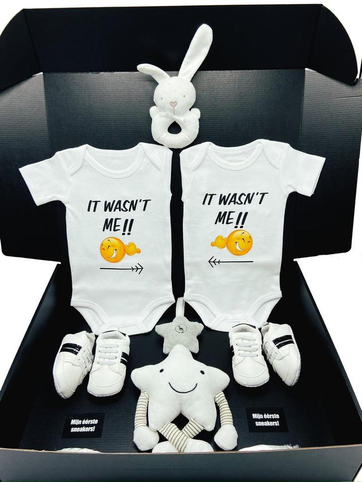 Kraamcadeau tweeling - vele soorten, Kinderen en Baby's, Tweelingen en Meerlingen, Nieuw, Kleding, Ophalen of Verzenden