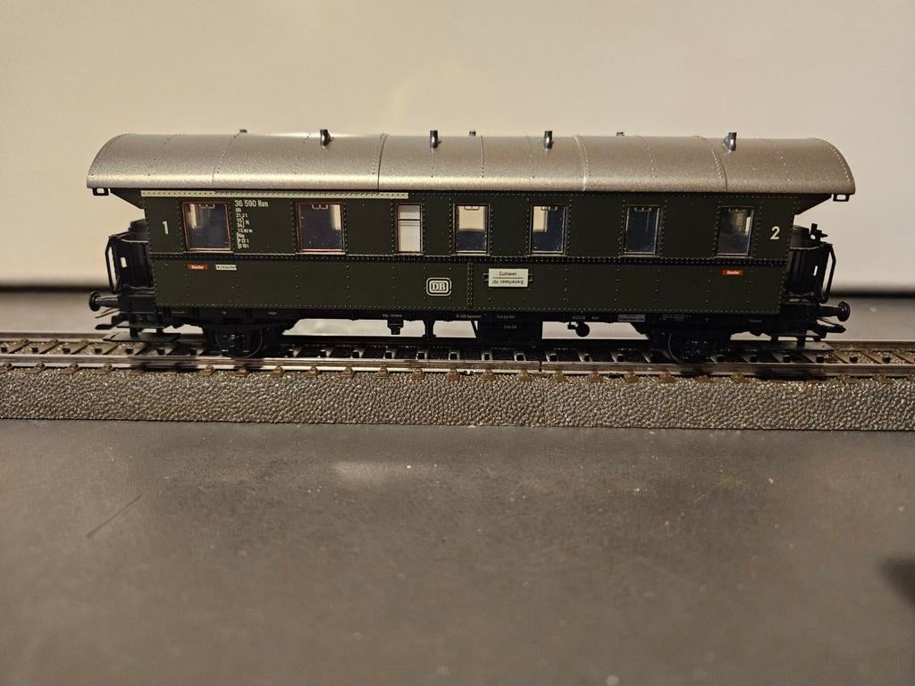 Märklin H0 4313 DB Donderbus 1e/2e klasse, Wisselstroom, Gebruikt, Wagon, Ophalen of Verzenden