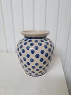 Klein vaasje hand-made Boweslawiec, Ophalen, Glas, Minder dan 50 cm