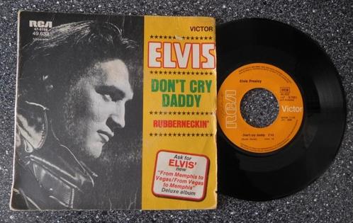 Elvis Presley - don't cry daddy (vanaf € 2,00), Cd's en Dvd's, Vinyl Singles, Ophalen of Verzenden