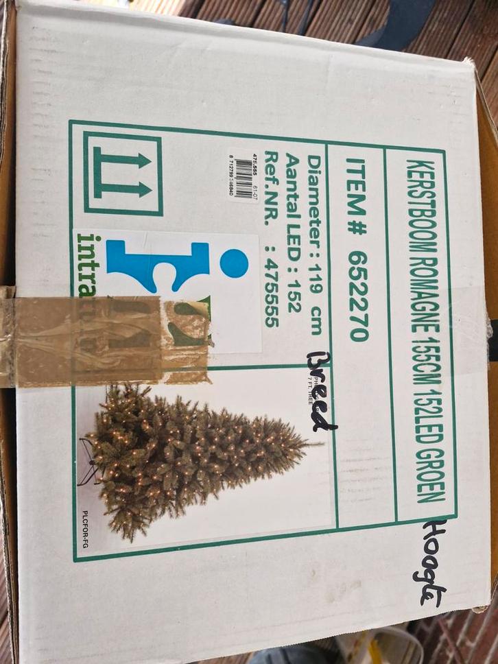 3 intratuin kunstkerstbomen te koop, in zeer goede staat, Diversen, Kerst, Ophalen