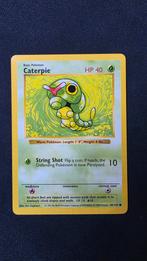 Caterpie Base Set Shadowless NM, Ophalen of Verzenden, Zo goed als nieuw, Losse kaart