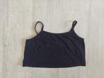 korte camisole top, Zwart, Nieuw, Ophalen of Verzenden, Korte mouw