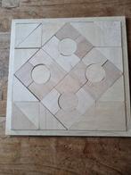 Houten puzzel, 30 bij 30 cm, Ophalen, Zo goed als nieuw