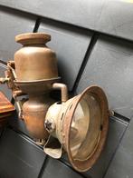 Antieke lamp fiets/wagen, Ophalen of Verzenden