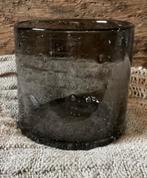 Puur Wonen windlicht Smokey Grey Bubbles 14/14, Huis en Inrichting, Overige materialen, Nieuw, Ophalen of Verzenden, Grijs