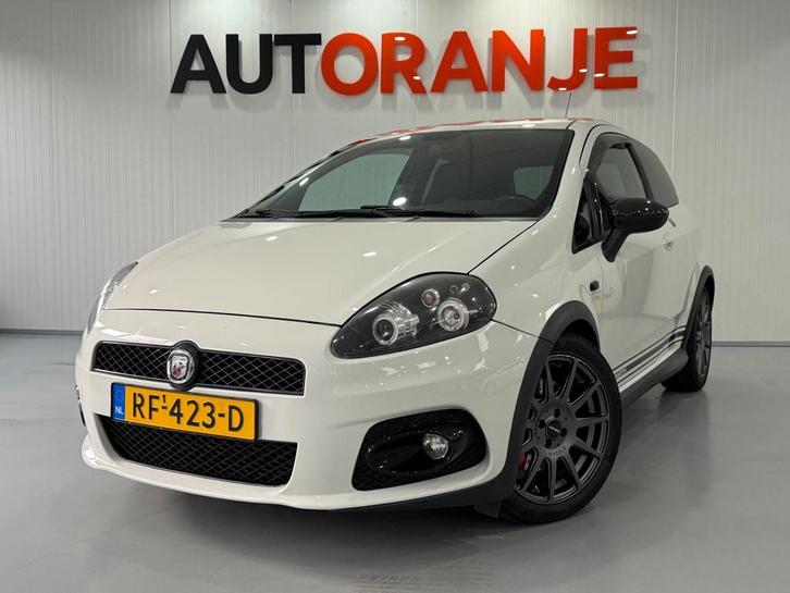 Fiat Grande Punto 1.4-16V Abarth Airco-Nieuwe APK bij afleve, Auto's, Fiat, Bedrijf, Te koop, Grande Punto, ABS, Airbags, Airconditioning