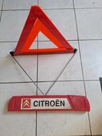 Citroën gevaar driehoek met hoes., Auto diversen, Auto-accessoires, Ophalen of Verzenden, Zo goed als nieuw