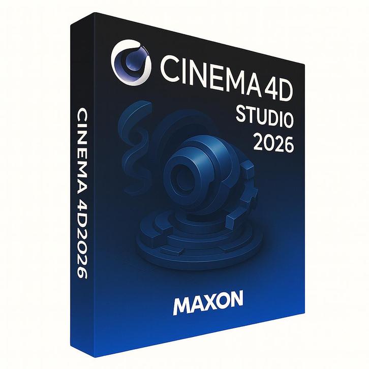Maxon Cinema 4D Studio 2026, Computers en Software, Navigatiesoftware, Nieuw, Landkaarten, Ophalen