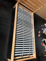 IKEA Tarva bed 90x200 met lattenbodem Lönset, Gebruikt, 90 cm, Eenpersoons, Bruin