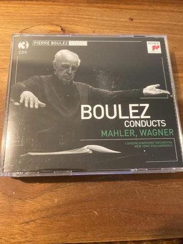 Boulez Conducts Mahler, Wagner (Sony / Pierre Boulez Edition beschikbaar voor biedingen