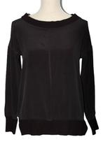 Anine Bing truitje, 100% zijde top, zwart, Mt. S, Kleding | Dames, Verzenden, Zwart, Zo goed als nieuw, Maat 36 (S)