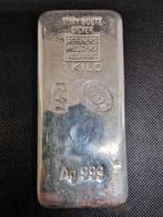TONY GOETZ ZILVERBAAR 999 ZILVER KILO BAAR 1000G SILVER, Postzegels en Munten, Edelmetalen en Baren, Ophalen of Verzenden, Zilver