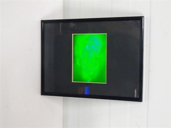 A6760. Star Trek Deep Space 9 Hologram in Lijst, Verzamelen, Film en Tv, Gebruikt, Foto of Kaart, Ophalen of Verzenden