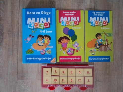 Mini Loco met 2 boekjes Ontwikkelingsspelletjes als NIEUW, Kinderen en Baby's, Speelgoed | Educatief en Creatief, Zo goed als nieuw