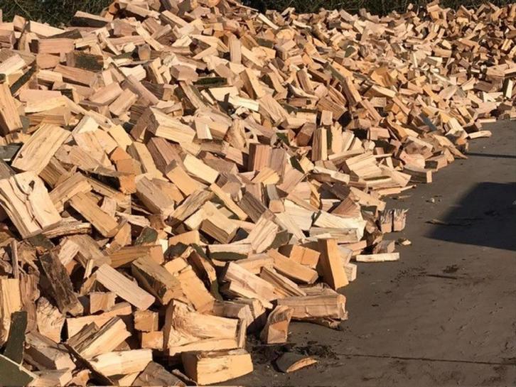 Droog haardhout, Tuin en Terras, Haardhout, Blokken, Beukenhout, 6 m³ of meer, Ophalen