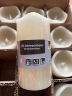 Restpartij LED kaarsen van echte wax – met timer - 45 stuks, Overige materialen, Wit, Nieuw, Ophalen of Verzenden