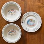Peter Rabbit bordjes en schotel, Huis en Inrichting, Keuken | Servies, Ophalen of Verzenden, Zo goed als nieuw, Overige stijlen