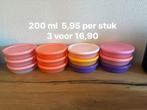 Nieuwe Tupperware - 5,95 per stuk, Ophalen of Verzenden, Nieuw, Bak of Kom